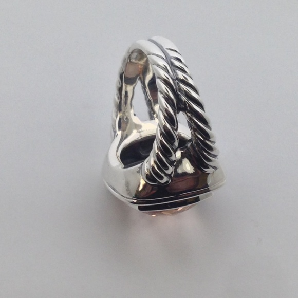 David Yurman Alibion Ring with Morganite - Picture 4 of 8